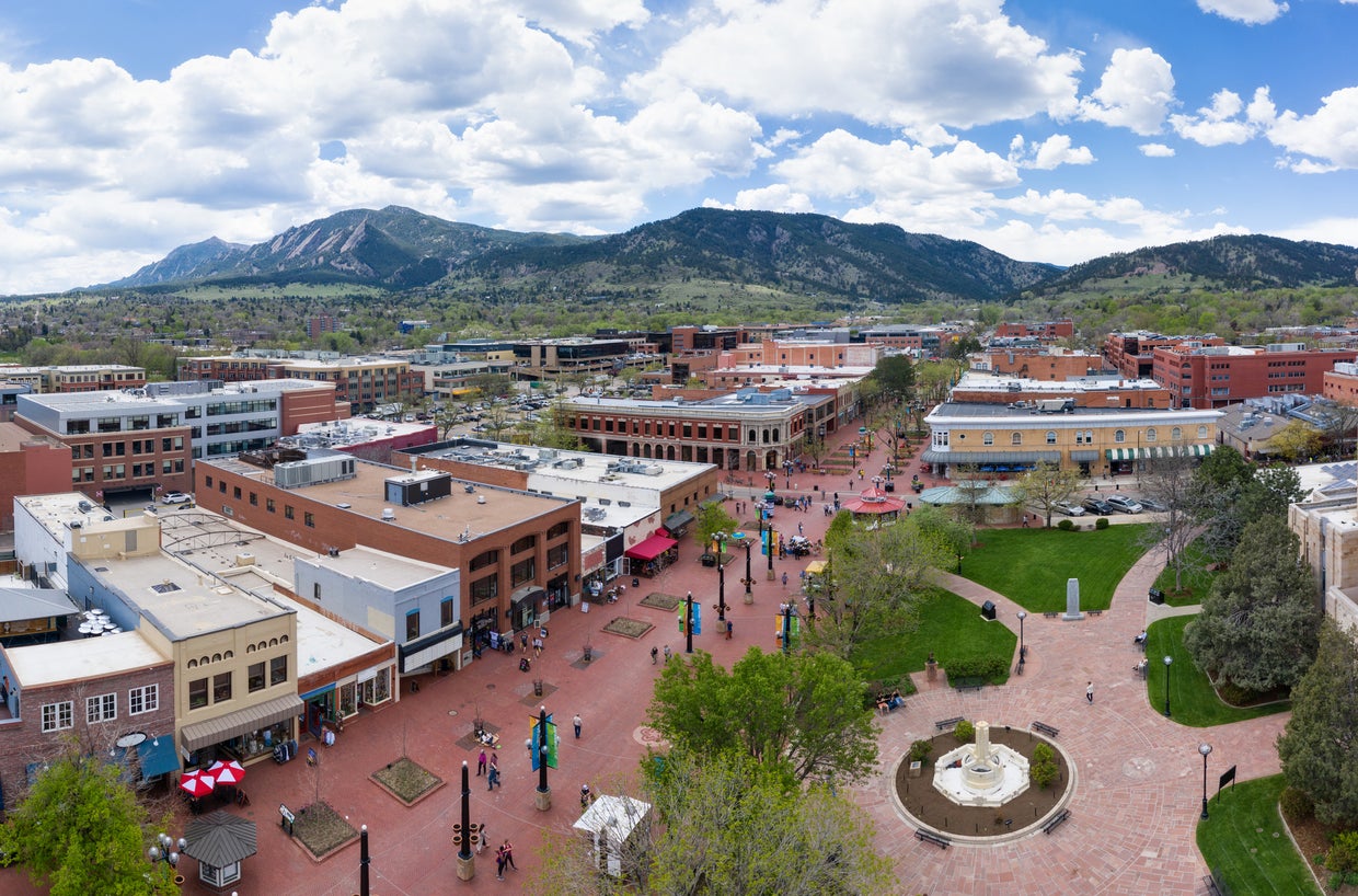 Boulder Pearl Street Mall, Colorado 