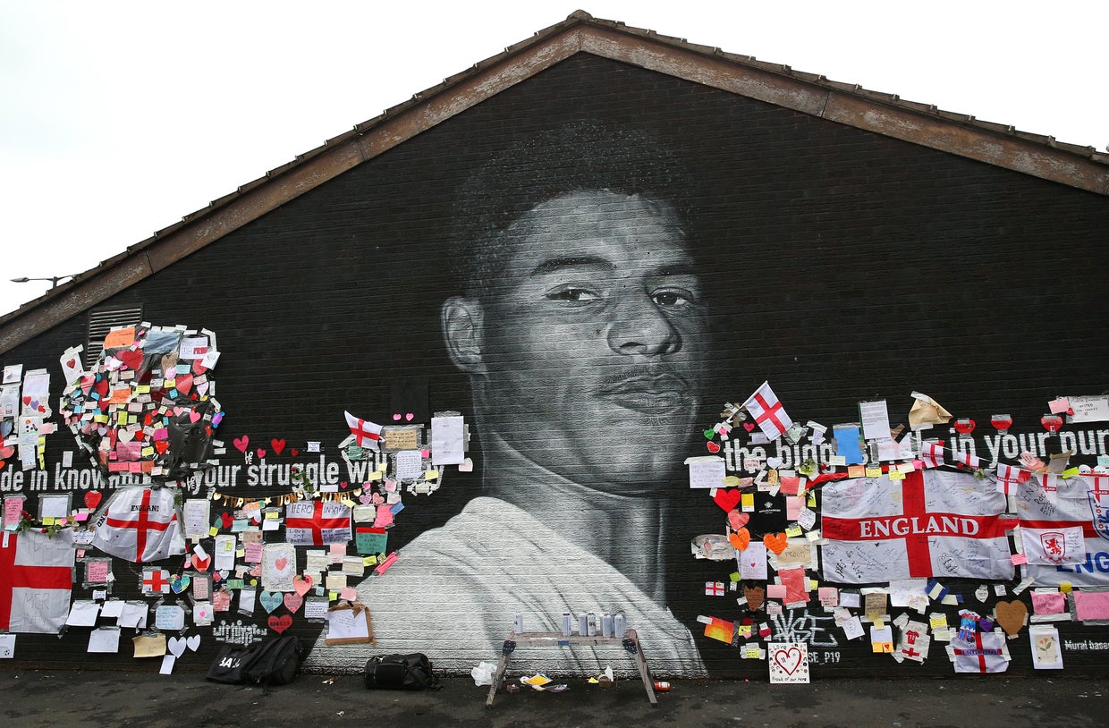 Police make arrests over racist abuse of England's Black soccer stars ...