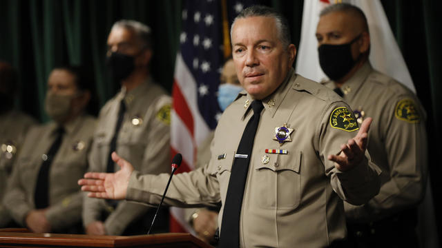 Los Angeles County Sheriff Alex Villanueva addressed a press conference to discuss organizational change, transparency, accountability and how theyrelate to the issue of deputy cliques. 