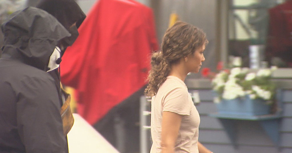 Halle Berry Spotted Filming Movie In Plainville - CBS Boston