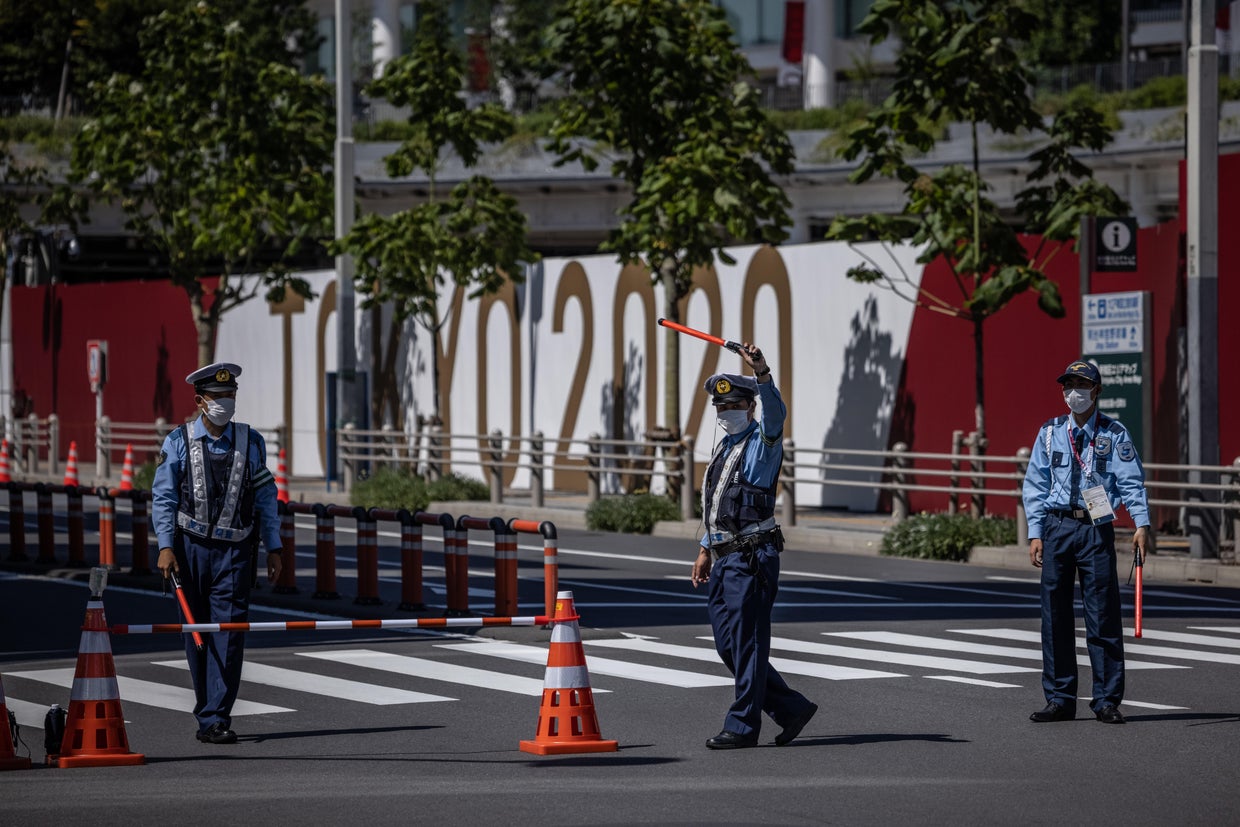 Final Preparations Are Made Ahead Of The Tokyo Olympics 