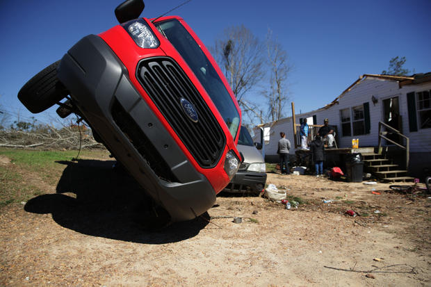 23 Killed As Tornadoes Sweep Across Southeast Causing Widespread Damage 