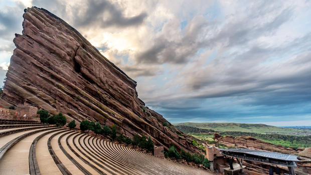 photo -- Red Rocks stage roof 2 