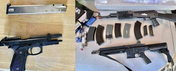 evidence airsoft guns stolen handgun 