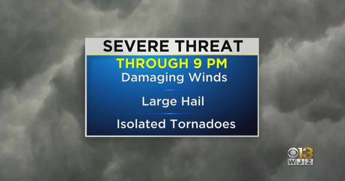 Maryland Weather Severe Weather Moved Through Region Thursday