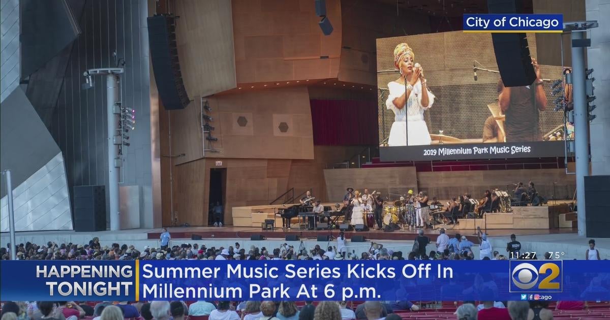 Summer Music Series Kicks Off In Millennium Park Monday CBS Chicago