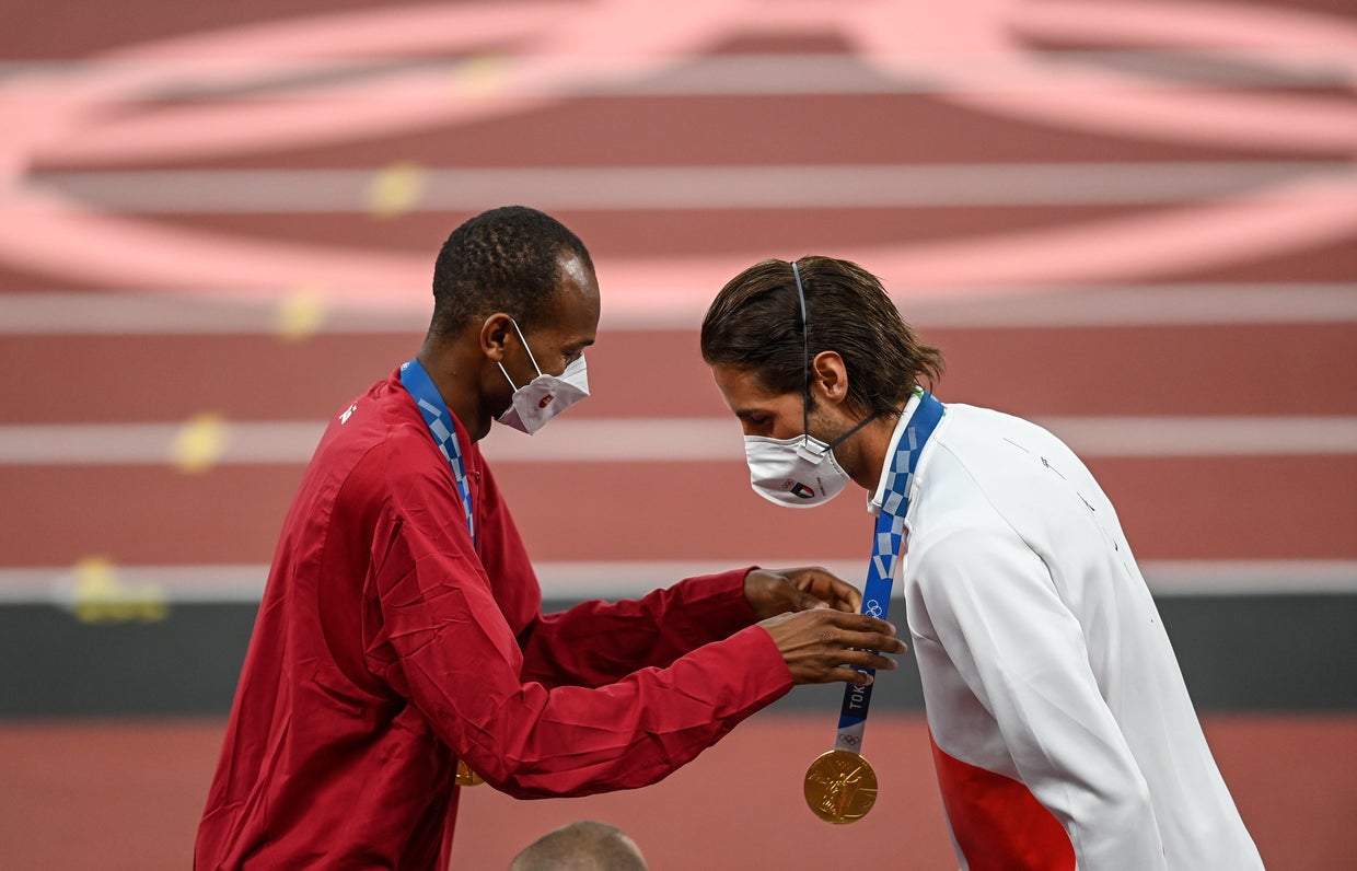 Mutaz Essa Barshim. Gianmarco Tamberi 