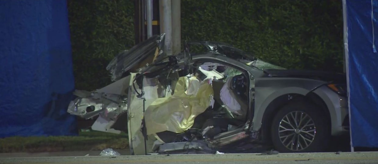 Street Racing Likely To Blame For Burbank Wreck That Killed 3 - CBS Los ...