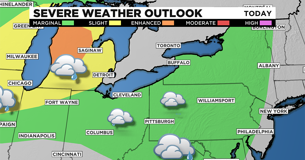 Pittsburgh Weather: Severe Storms Possible Again On Wednesday - CBS ...