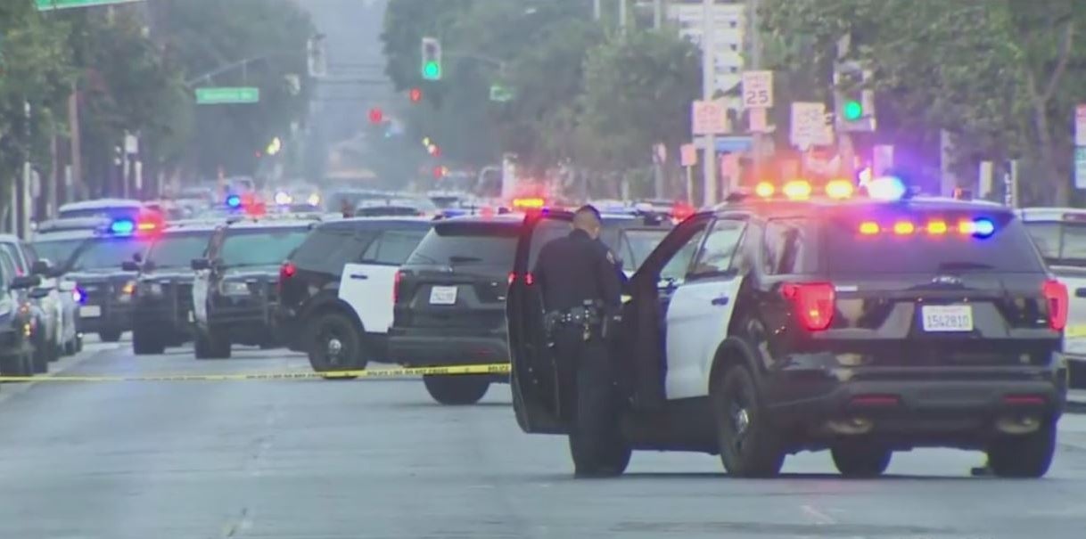 Suspect Arrested After Firing On Police In Long Beach - CBS Los Angeles