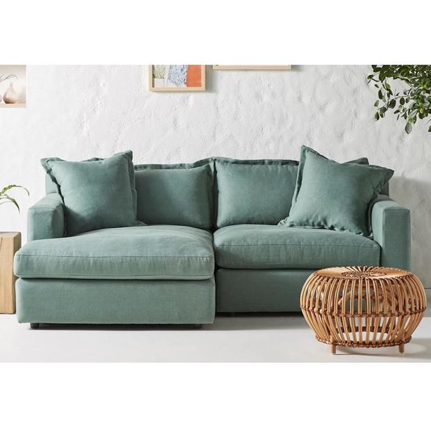 Anthropologie Katina Petite Chaise Sectional 