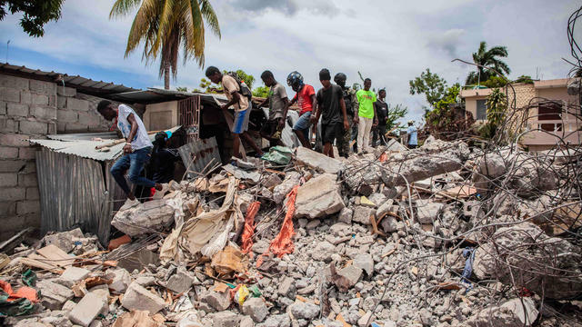 Death Toll Over 1,200 After 7.2 Quake In Haiti 