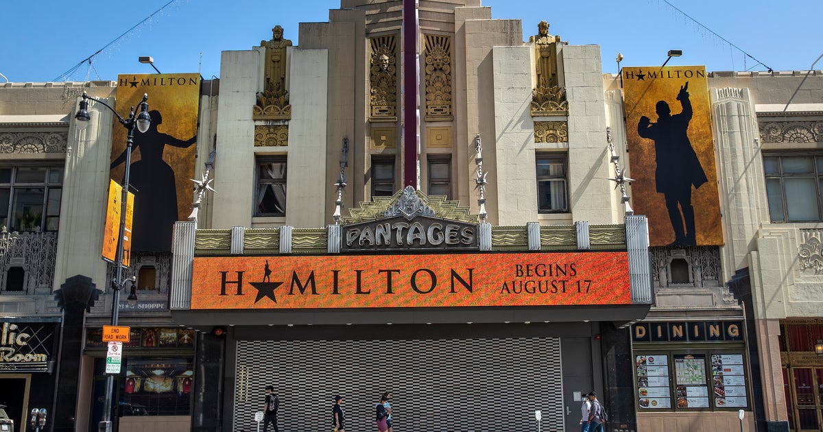 'Hamilton' Performances Resume At Pantages Theatre CBS Los Angeles