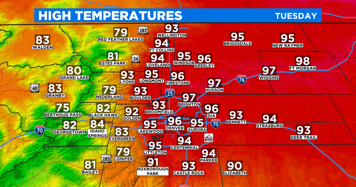 Denver Weather Even Hotter With Temperatures Approaching Record Highs