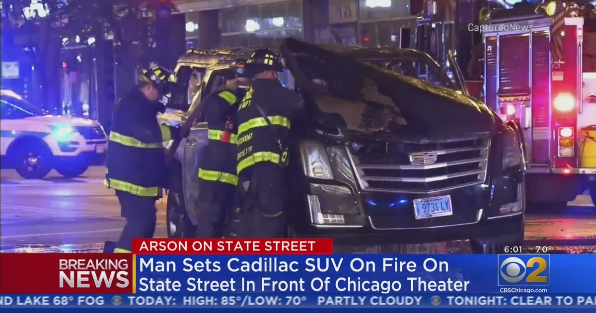 Man Torches SUV In The Loop After Nearly Running Over Security Guard At ...