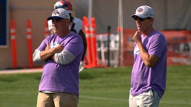 Vic Fangio and George Paton 