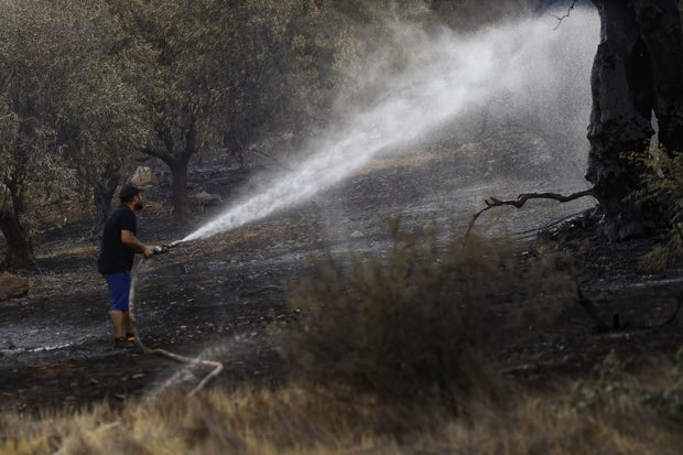 Greece Wildfires
