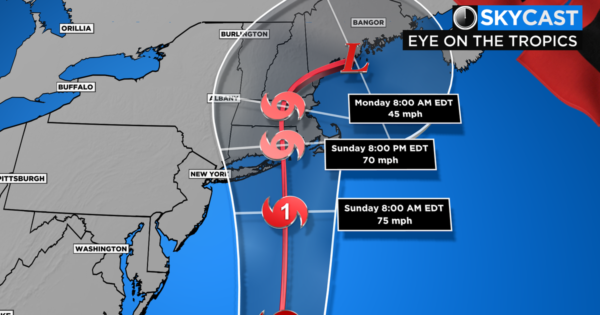 Tracking Henri: Timeline Of Storm Bringing First Hurricane Watch To Our ...