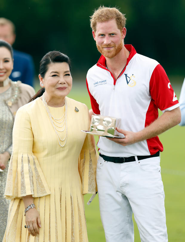 The Duke Of Cambridge And The Duke Of Sussex Take Part In The King Power Royal Charity Polo Day 