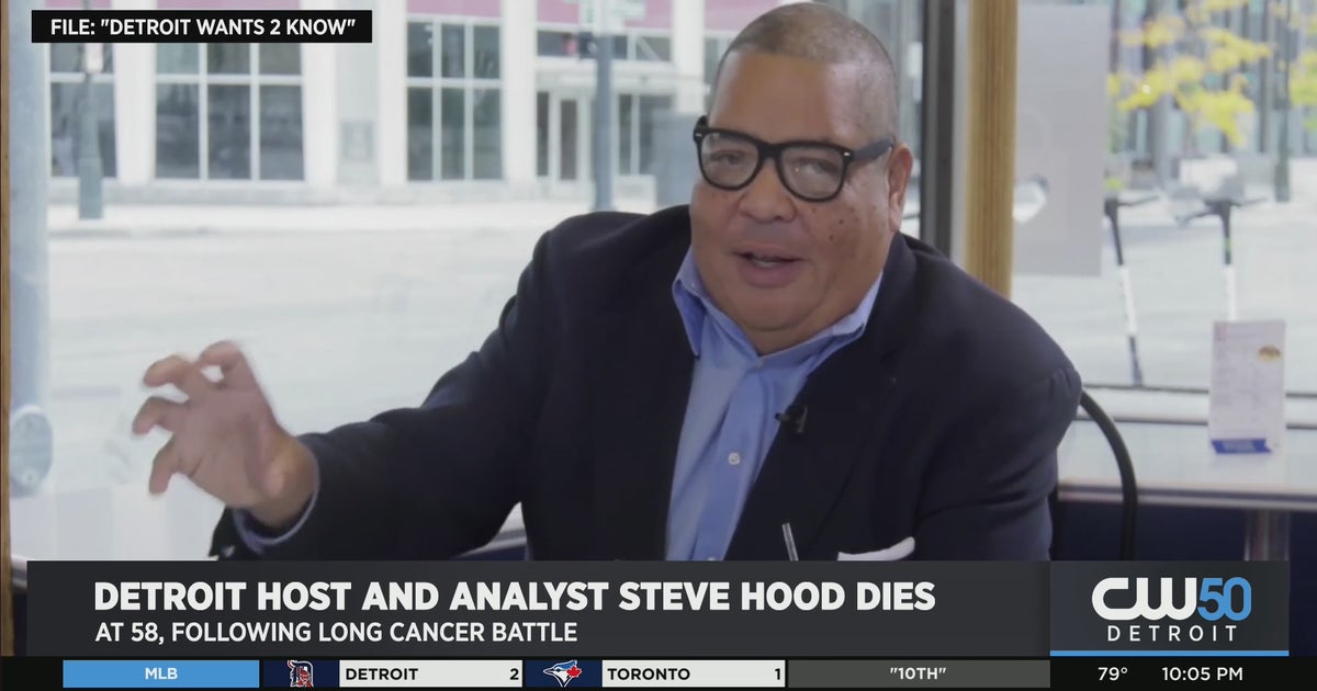 Detroit Host, Activist Steve Hood Dies At 58 CBS Detroit