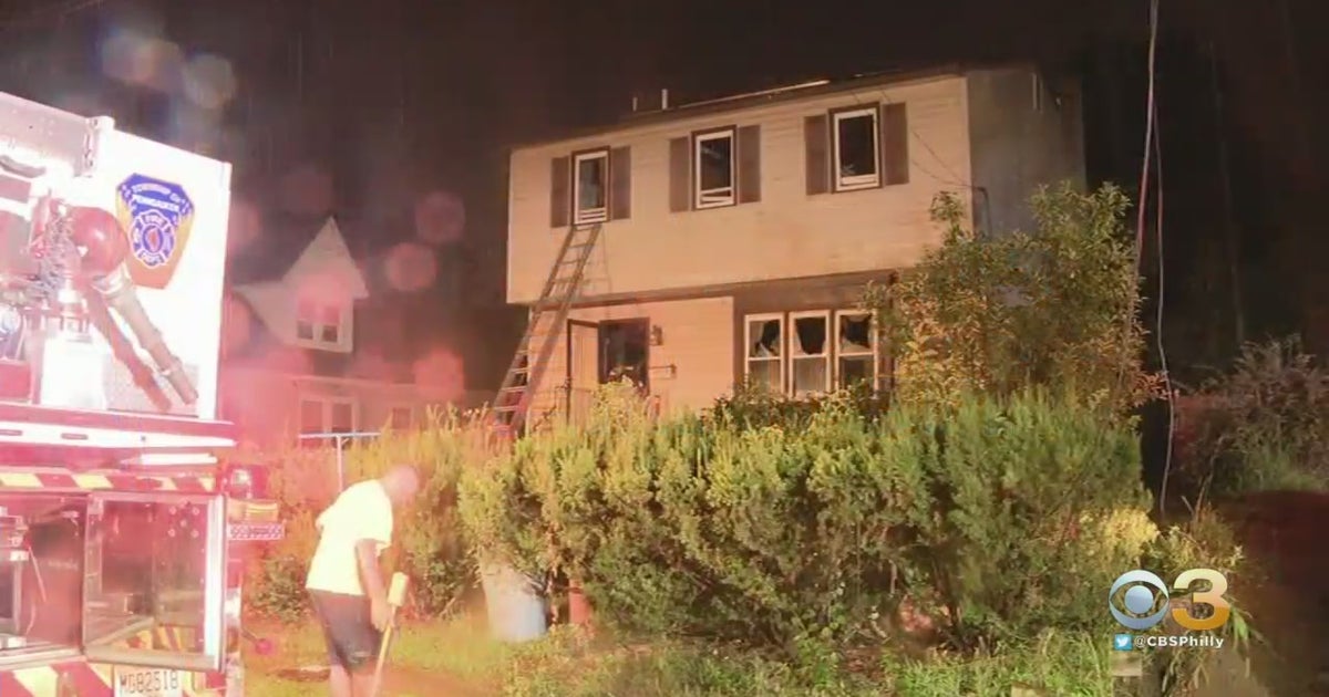 1 Person Injured Following House Fire In Pennsauken Township CBS