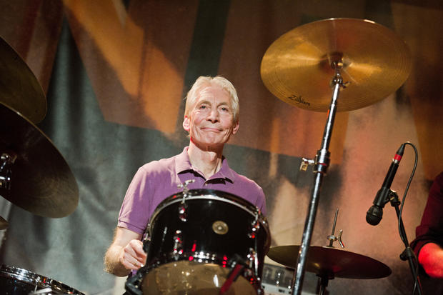 Charlie Watts Performs At Le New Morning 