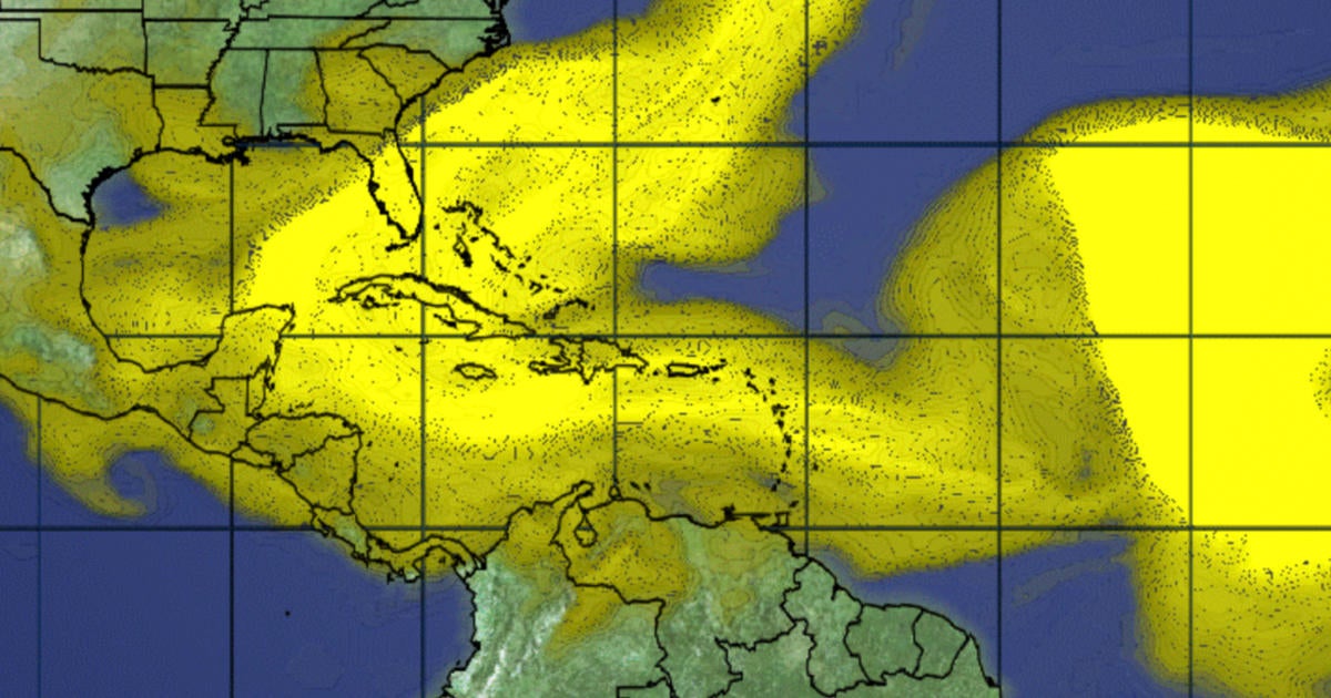 Saharan Dust Quite Noticeable Across South Florida Cbs Miami