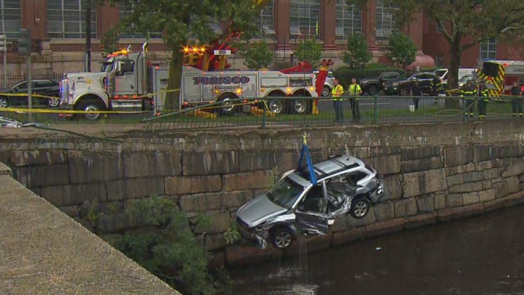 Man Rescued After Car Plunges Into Charles River During Cambridge Crash ...