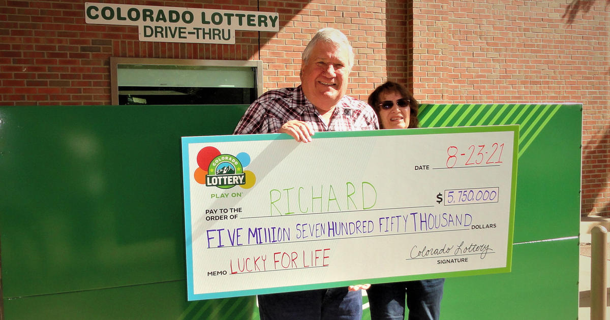 Cañon City Couple Is Colorado Lottery's Lucky For Life First Grand
