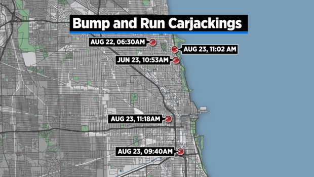 Bump-And-Run Carjacking Map 