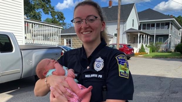 Melrose officer delivers baby 