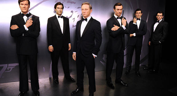 Madame Tussauds Hollywood Reveals All Six James Bonds In Wax With Special Guest George Lazenby 