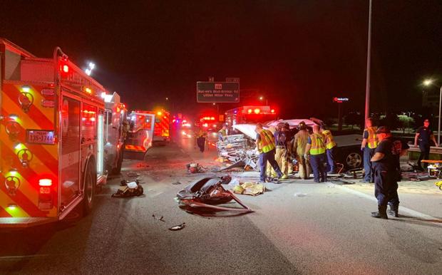 Denton fire engine crash 1 