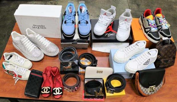 Counterfeit Haul Of 39K Nike, Gucci Items Seized From Port Of Long Beach 