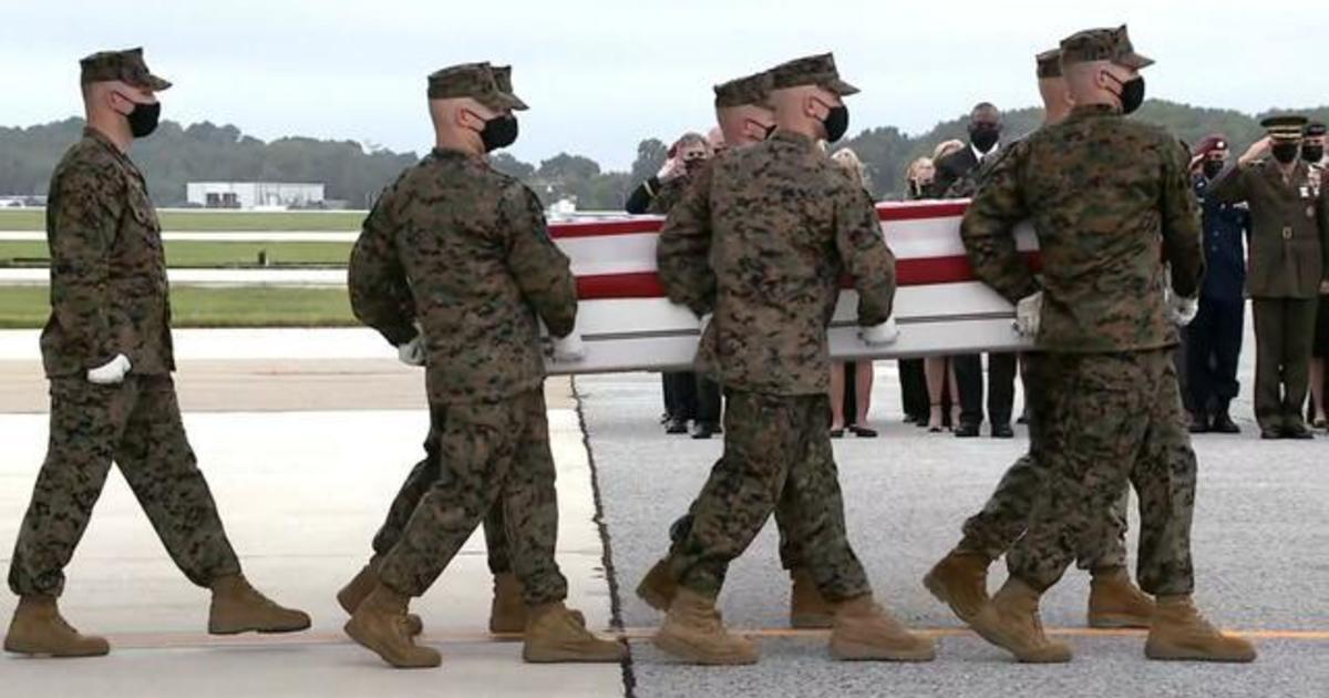 Biden commemorates 13 service members killed in Afghanistan - CBS News