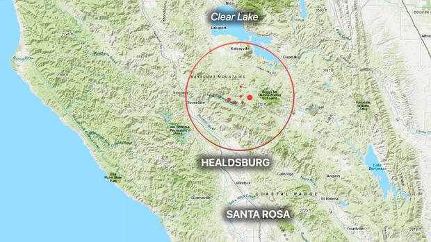 Earthquake Swarm in Lake County 