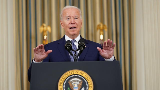 U.S. President Biden delivers remarks on August Jobs Report in Washington 