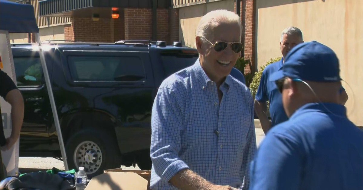 President Joe Biden Makes Unannounced Stop At IBEW Union Hall In New