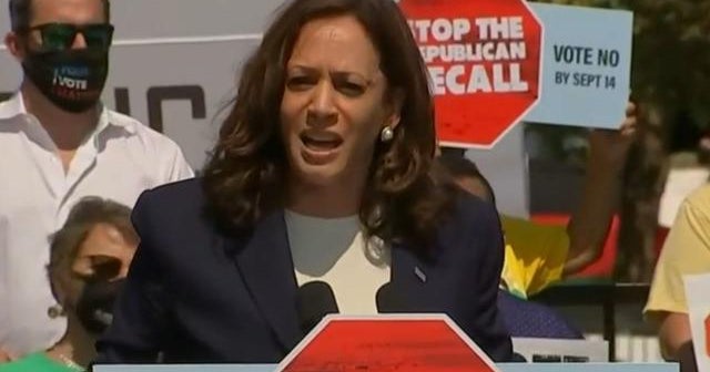 Watch Vice President Harris campaigns in California for Governor