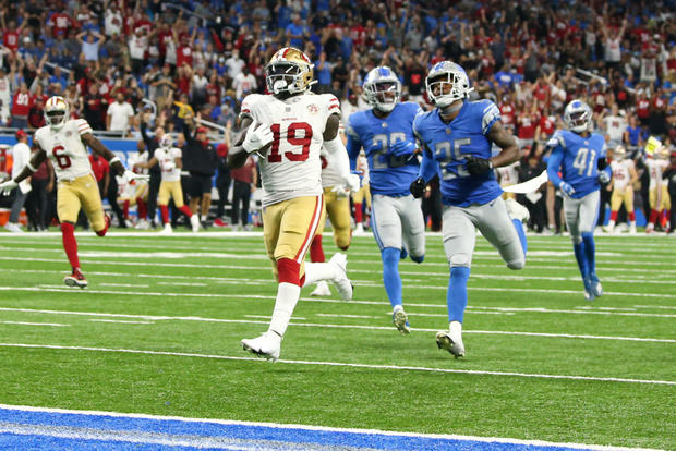 NFL: SEP 12 49ers at Lions 