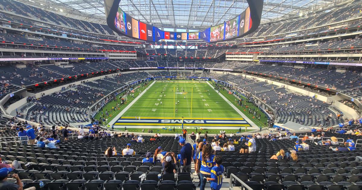 Los Angeles Rams Mickey Mouse Inglewood California Sofi Stadium