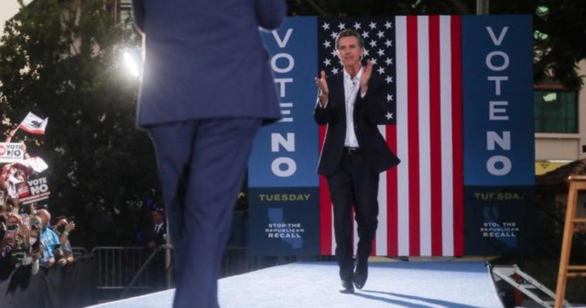 Will Gavin Newsom Survive California's Recall Vote? - CBS News