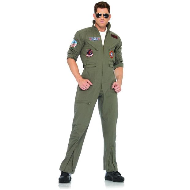 Top Gun Flight Suit Costume 