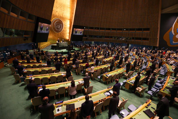 U.N General Assembly plenary meeting in NYC 