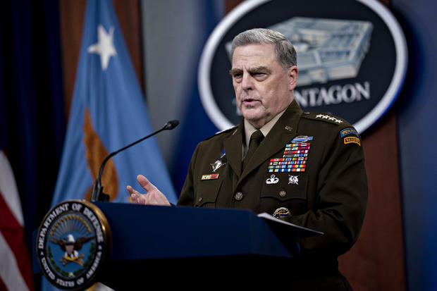 Secretary Of Defense Austin And Joint Chiefs Chairman Milley Hold News Conference 