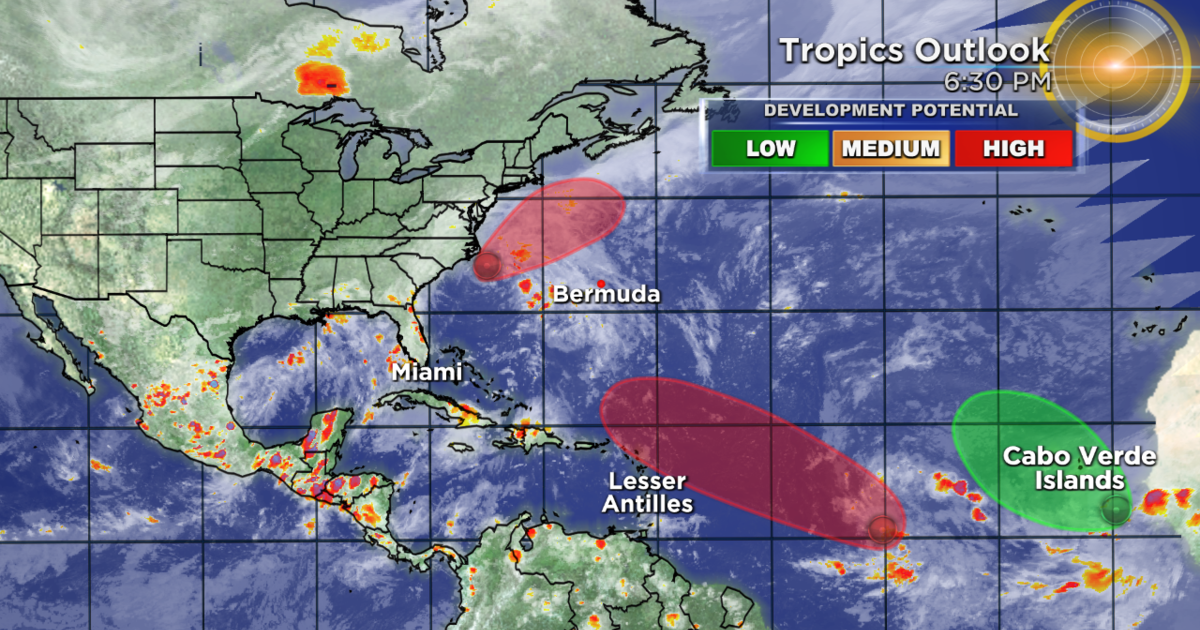 Tracking The Tropics: Two Systems In The Atlantic Could Become Tropical ...