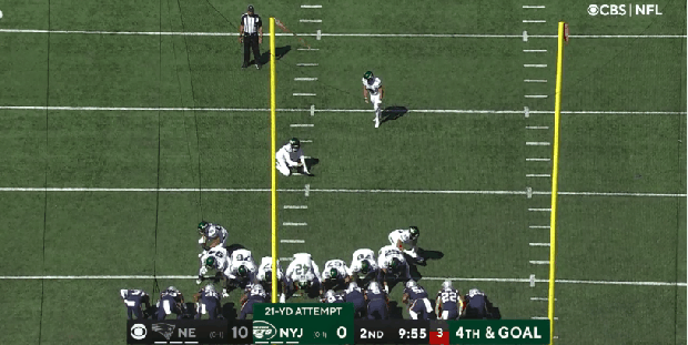 Matt Ammendola's field goal 