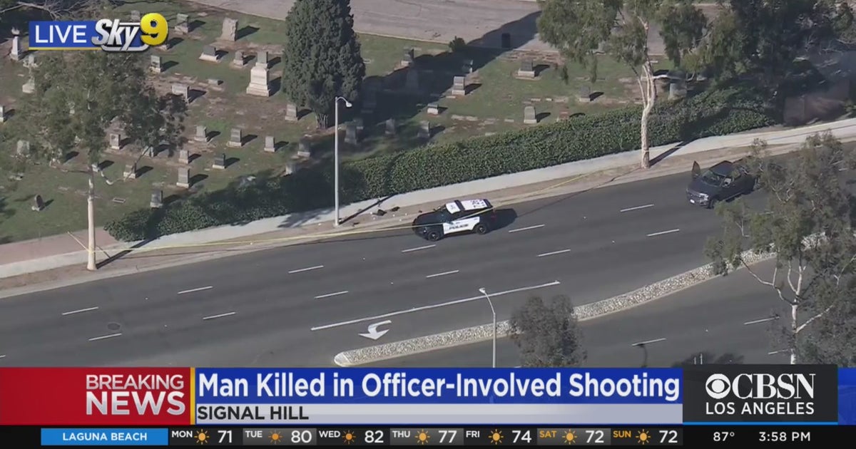 Stabbing Suspect Who Allegedly Attacked Officer Killed By Signal Hill