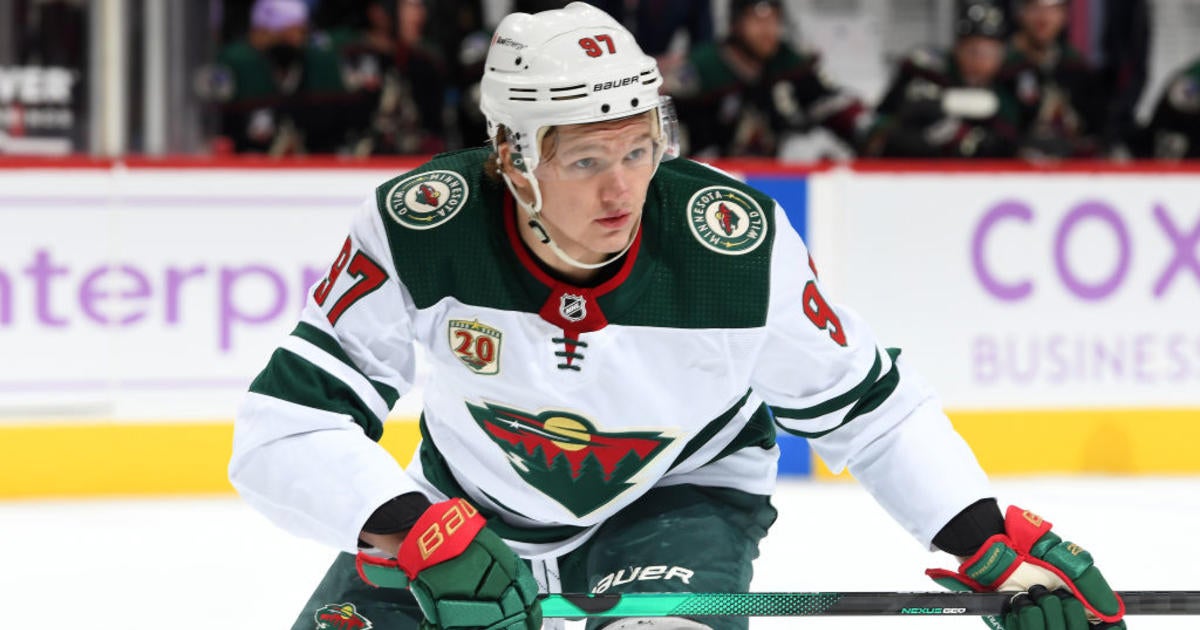 Wild's Kirill Kaprizov Out For Saturday After Upper Body Injury - CBS ...