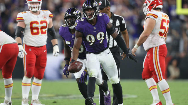 Ravens Oweh Honored By NFL